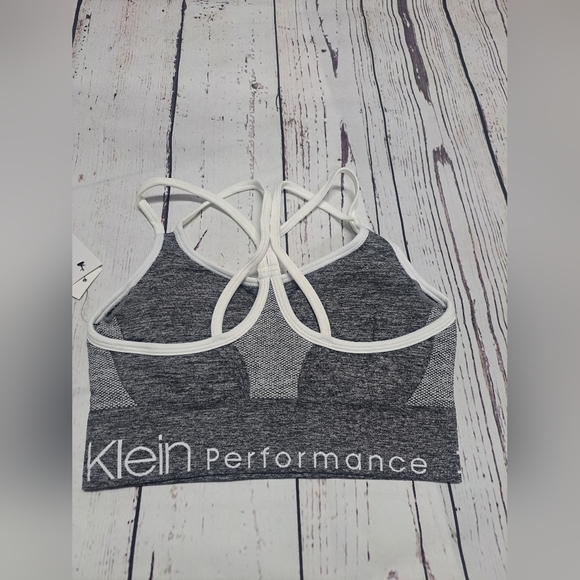 Calvin Klein Performance Medium Impact Reversible Seamless Sports Bra-S - Picture 3 of 4